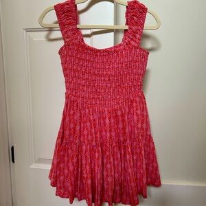 Free People Sweet Annie Mini Dress Pink